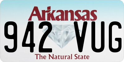 AR license plate 942VUG