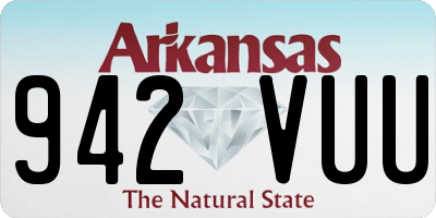 AR license plate 942VUU