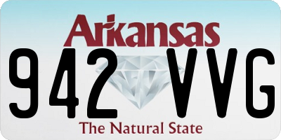 AR license plate 942VVG
