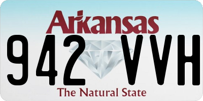 AR license plate 942VVH