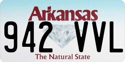 AR license plate 942VVL