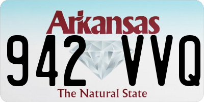 AR license plate 942VVQ