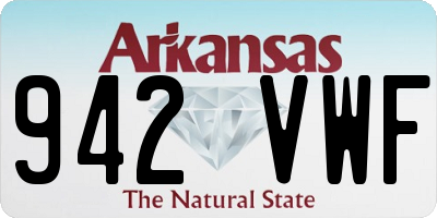 AR license plate 942VWF