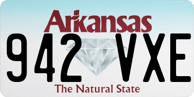 AR license plate 942VXE