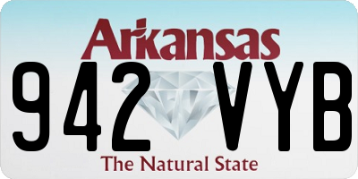 AR license plate 942VYB