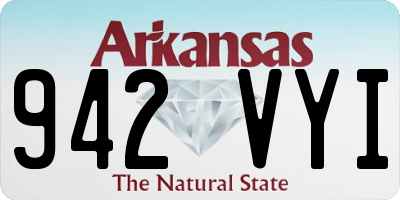 AR license plate 942VYI