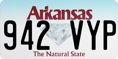 AR license plate 942VYP