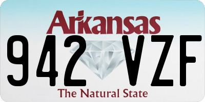 AR license plate 942VZF