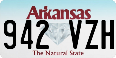 AR license plate 942VZH