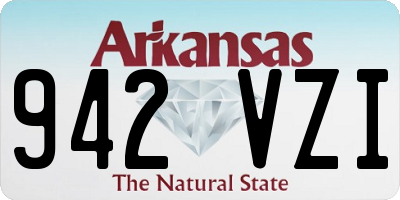 AR license plate 942VZI