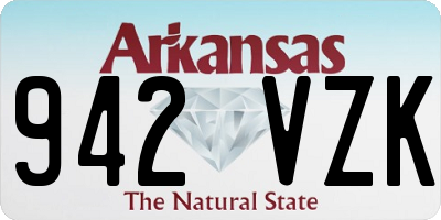 AR license plate 942VZK