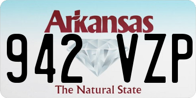 AR license plate 942VZP