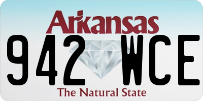 AR license plate 942WCE