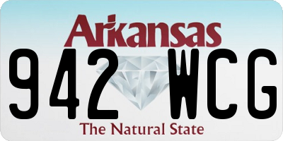 AR license plate 942WCG