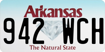 AR license plate 942WCH