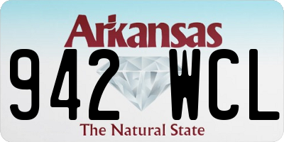 AR license plate 942WCL