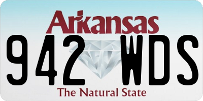 AR license plate 942WDS