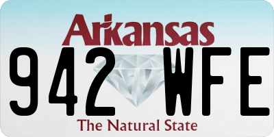 AR license plate 942WFE