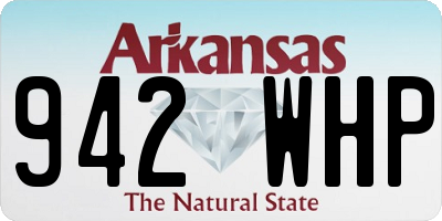 AR license plate 942WHP