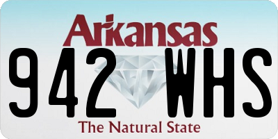 AR license plate 942WHS