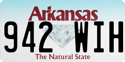 AR license plate 942WIH