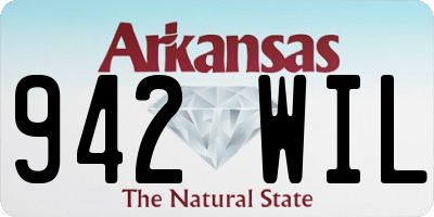 AR license plate 942WIL