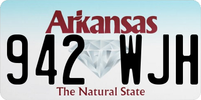 AR license plate 942WJH