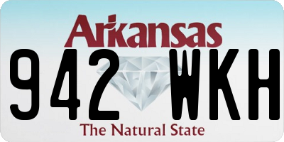 AR license plate 942WKH