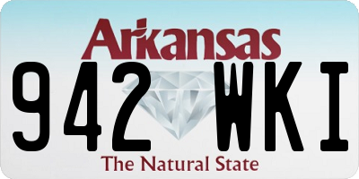 AR license plate 942WKI