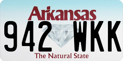 AR license plate 942WKK