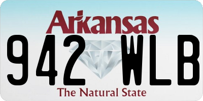AR license plate 942WLB