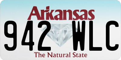 AR license plate 942WLC