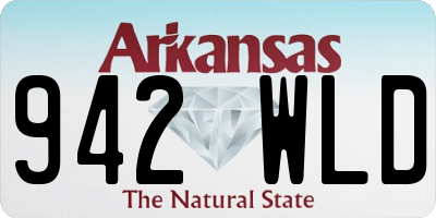 AR license plate 942WLD