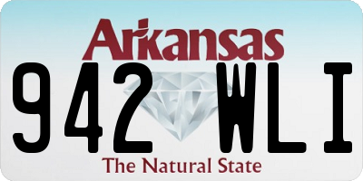 AR license plate 942WLI