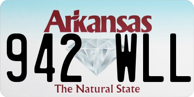AR license plate 942WLL