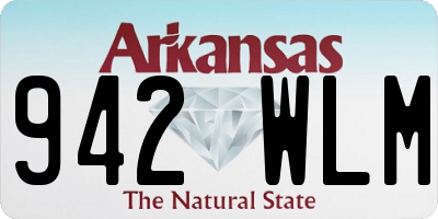 AR license plate 942WLM