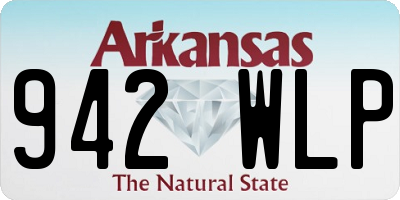 AR license plate 942WLP