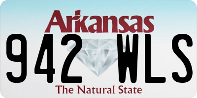 AR license plate 942WLS