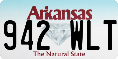 AR license plate 942WLT