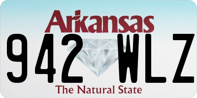 AR license plate 942WLZ