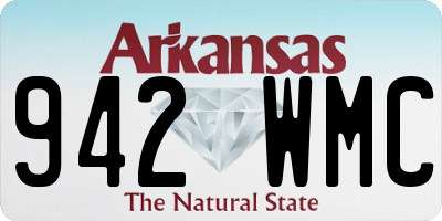 AR license plate 942WMC