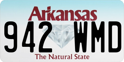 AR license plate 942WMD