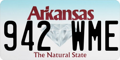 AR license plate 942WME
