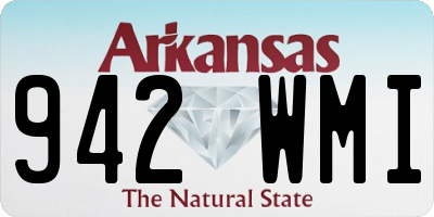 AR license plate 942WMI