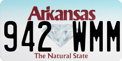 AR license plate 942WMM