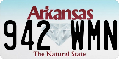 AR license plate 942WMN