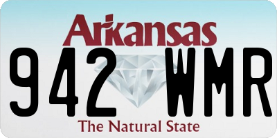AR license plate 942WMR