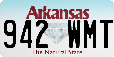 AR license plate 942WMT