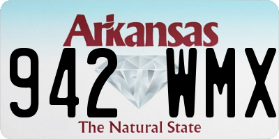 AR license plate 942WMX