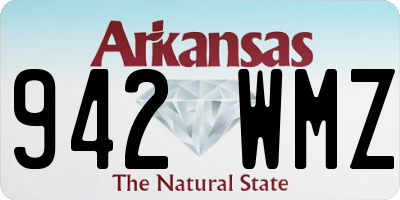 AR license plate 942WMZ